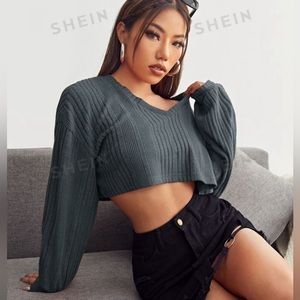 cropped sweater
